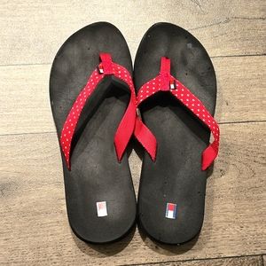 3/29 TOMMY HILFIGER FLIP FLOPS